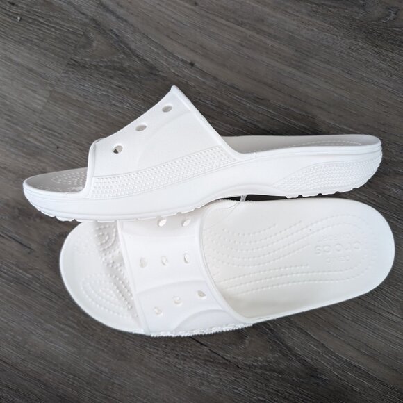 NWT Crocs Baya II Slide White Size 8 - Picture 4 of 7